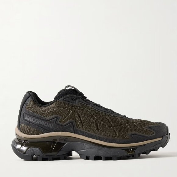SALOMON XT-SLATE rubber-trimmed mesh sneakers - Picture 1 of 9